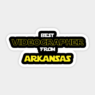 Best Videographer from Arkansas Sticker